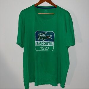 Lacoste Green‎ Men's T-Shirt (M)